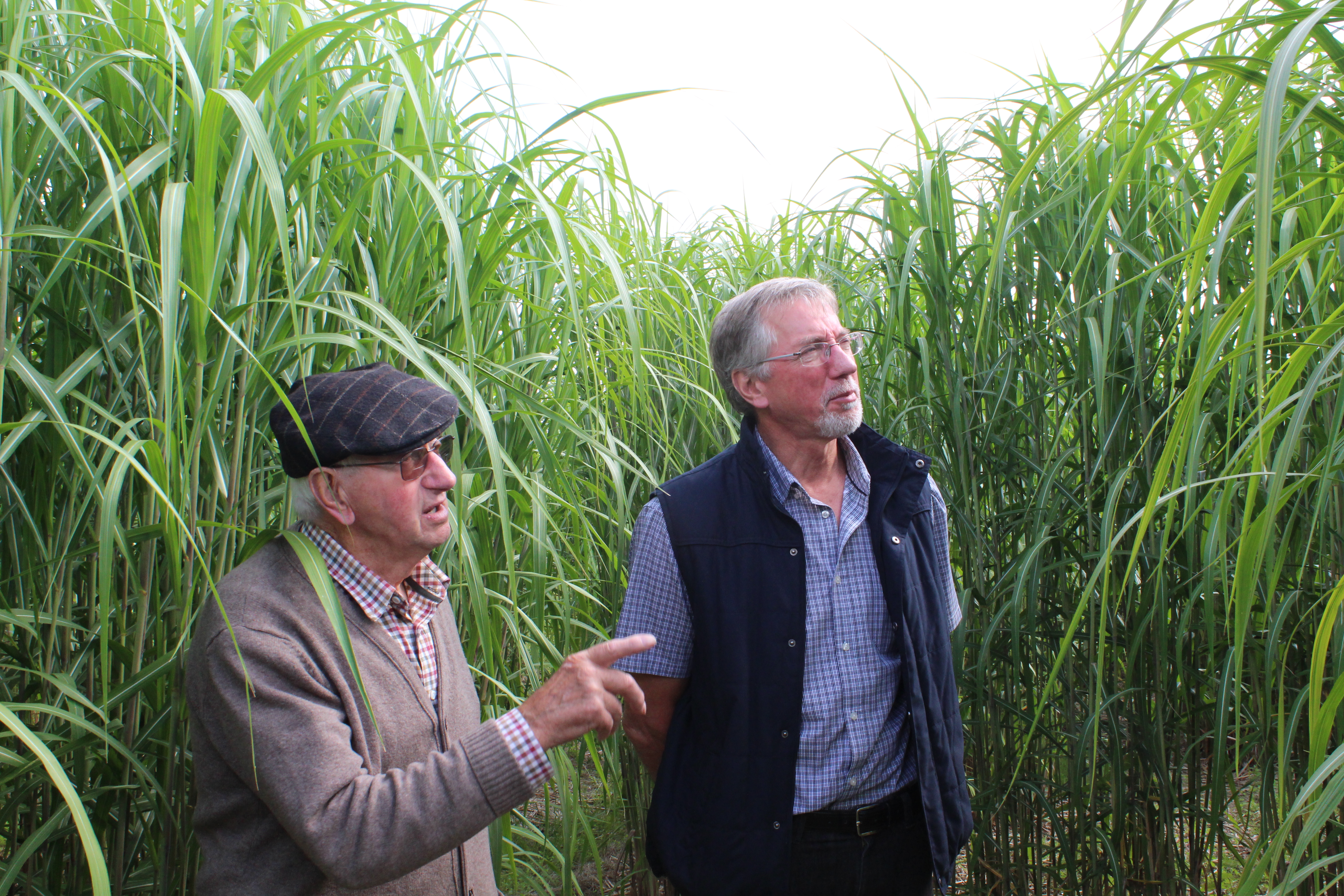 Mike Woollacott (right) is working with EBRI to run a series of events for farm based businesses in the West Midlands