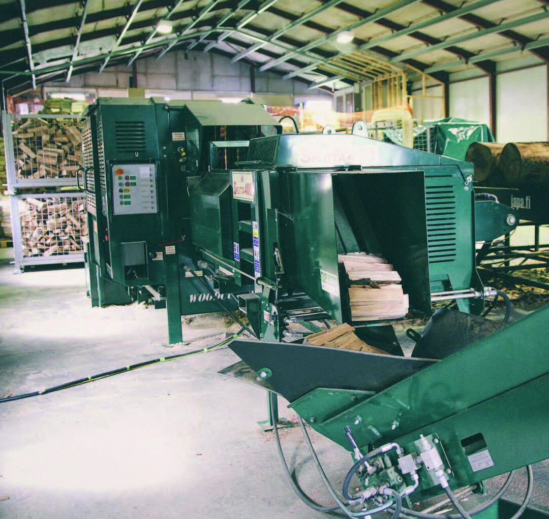 Log production machinery