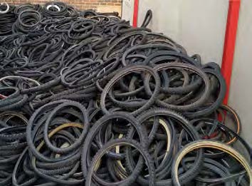 Old tyres
