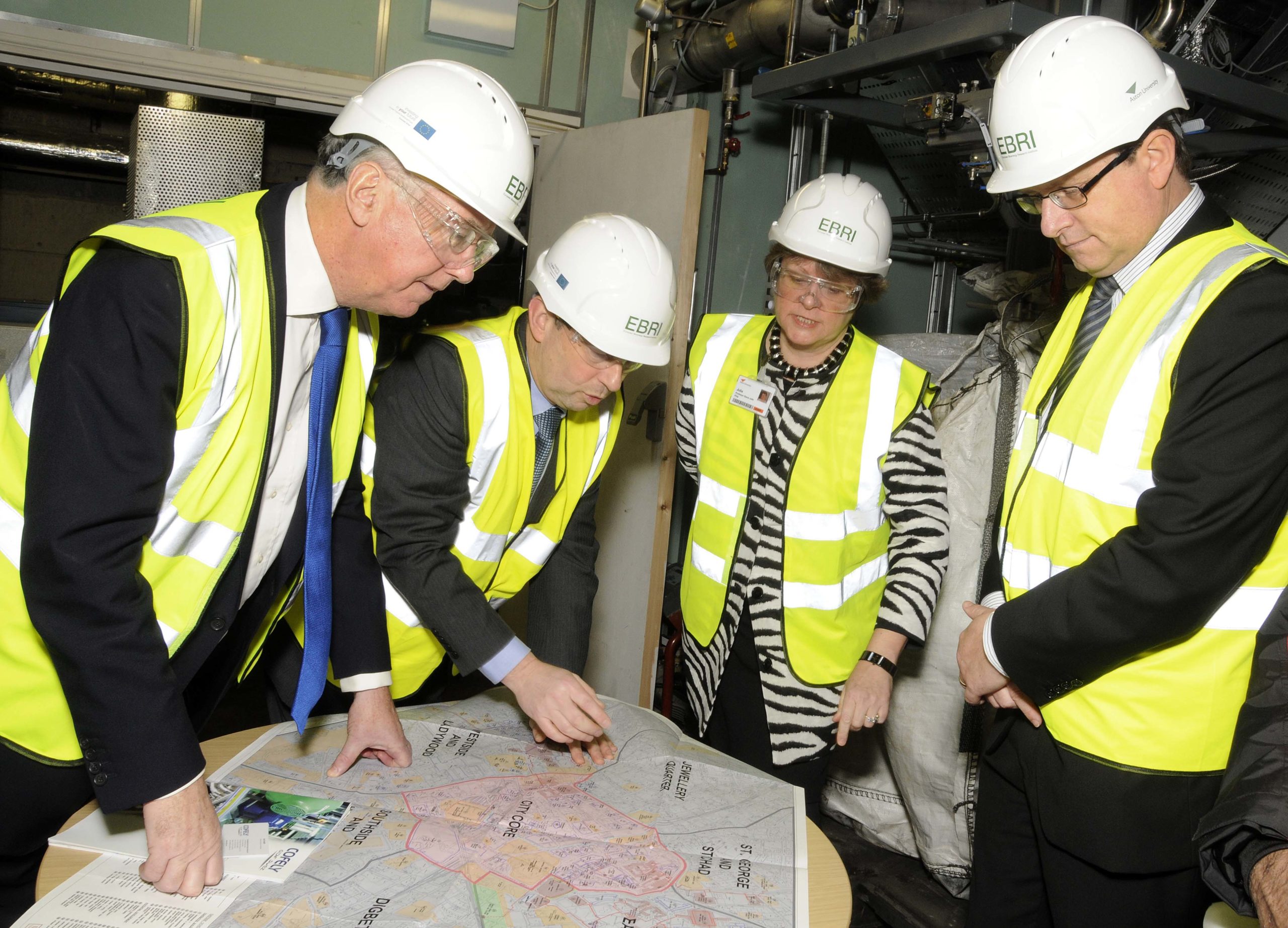 Business Minister learns of bioenergy opportunities in the West Midlands from EBRI experts