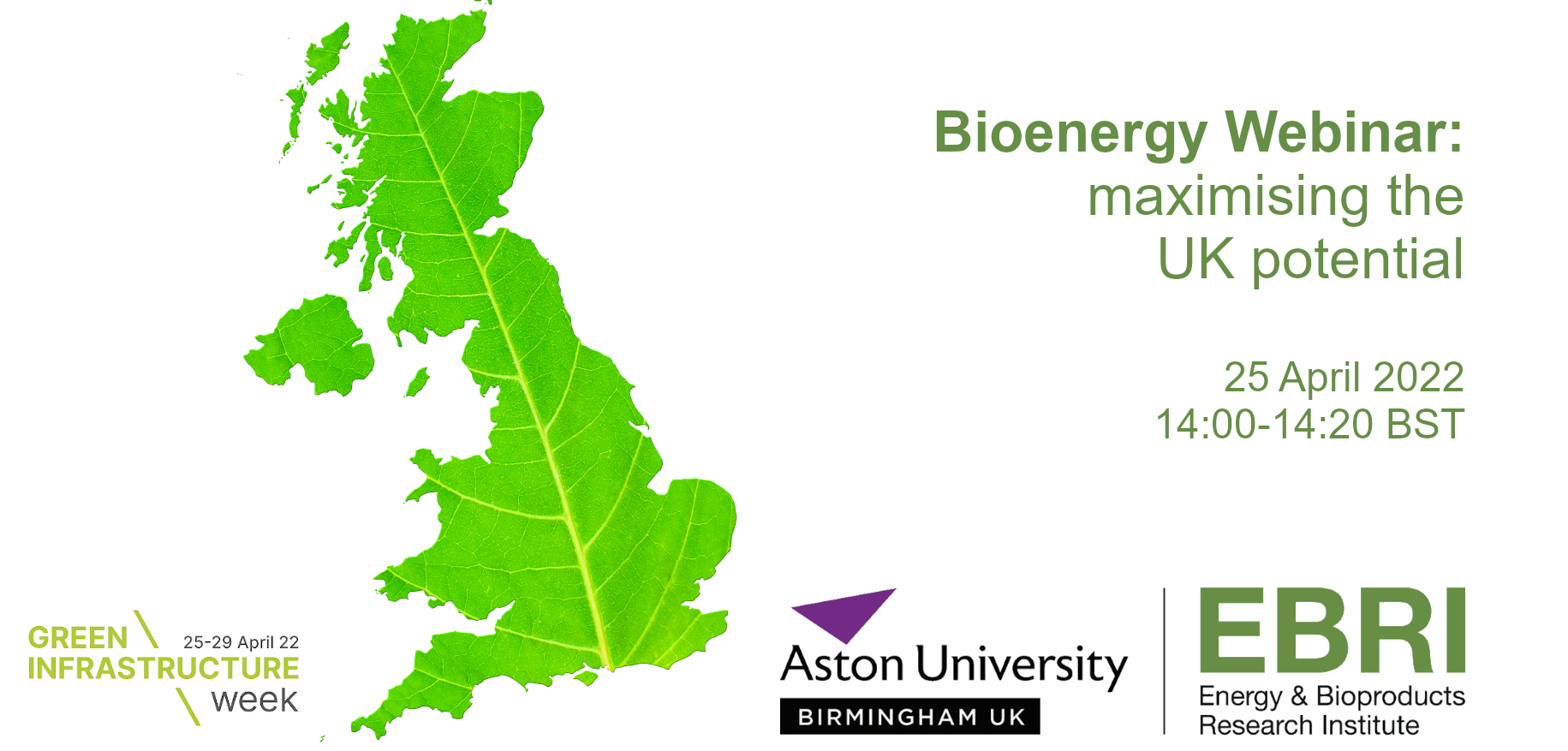 Bioenergy Webinar advert
